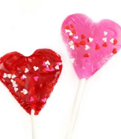 Lollypop Heart Shape